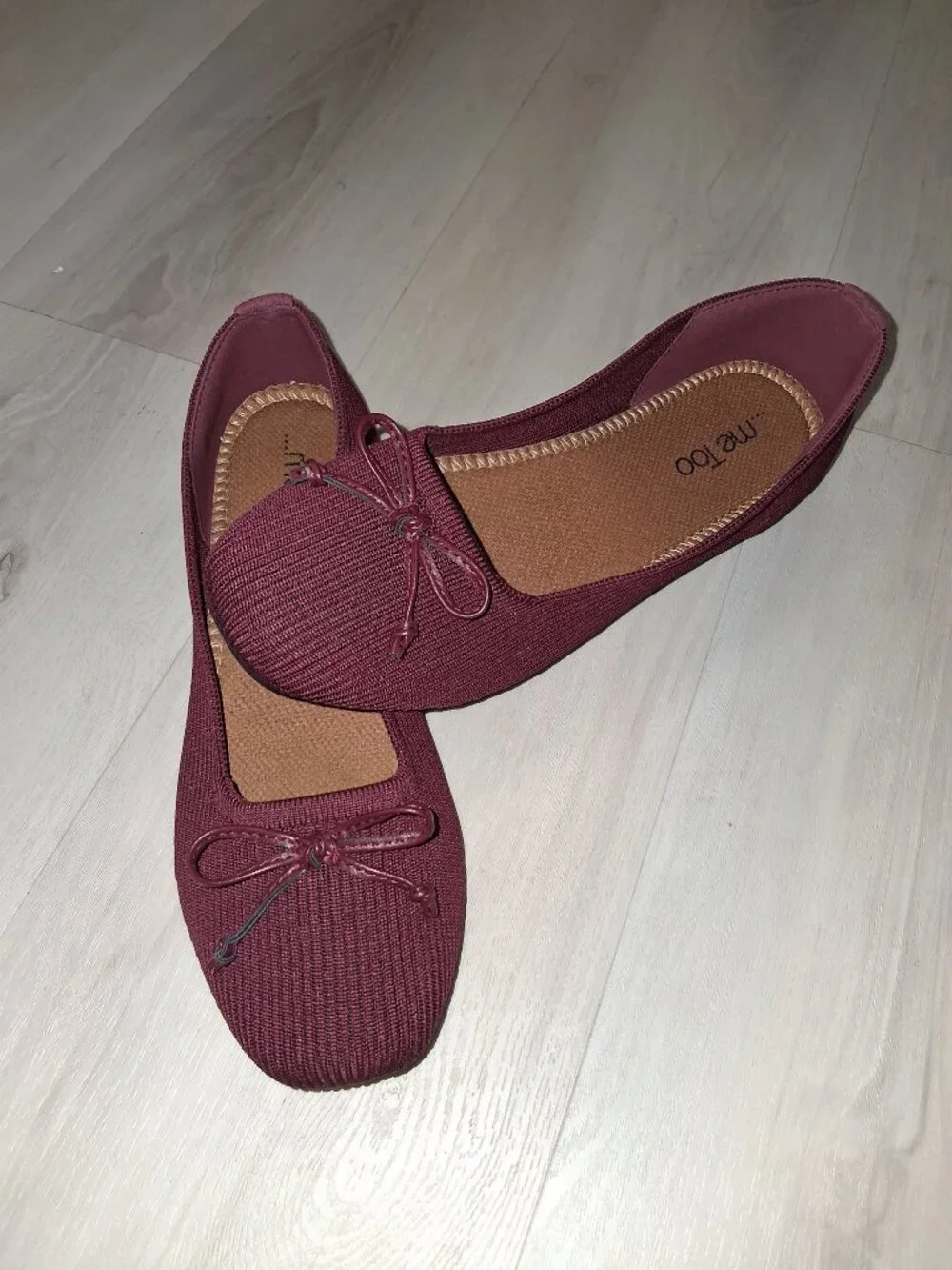 Me Too Burgundy Flats
